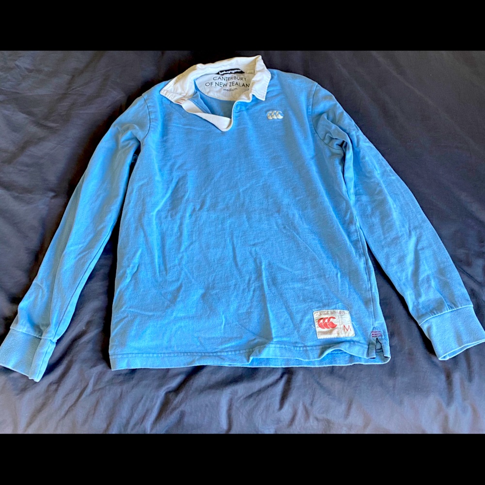 Canterbury of New Zealand Long Sleeve Rugby Polo